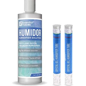 Humidor Solution Propylene Glycol Solution (PG Solution) For Humidifiers By Essential Values. Humidor Accessories and Supplies (16 Fl Oz (Pack of 1))