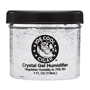 Cigar Crystal Gel Humidifier for Cigar Humidors - 4oz Jar
