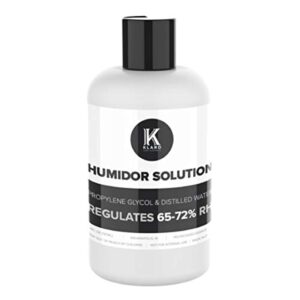 Humidor Solution Single Bottle - Regular Solution for Summer Months / Humid Climate 250ml - Klaro by Case Elegance