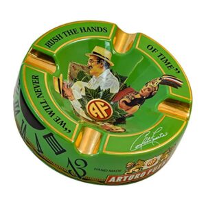Arturo Fuente Porcelain Cigar Ashtray Green Limited Edition Large 8.75"