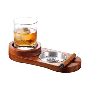 MALENOO Cigar Ashtrays for Men Cigar