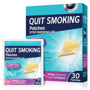 14 mg Step 2 Patches, Stop Patch, Aid, Easy and Effective, Best Product to Help Stop, 30 Patches