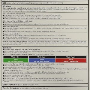 TDS Patch 21MG? NICOTINE-21 MG/24HR 14 CT UPC 305365896887.