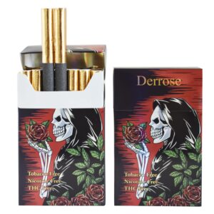 Derrose Herbal Sticks,Herbal Cigarettes,Nicotine Free and Tobacco Free,Help Stop Smoking,Better Effect When Used with Nicotine Patches,Smoking Cessation Products,2packs-40 Sticks