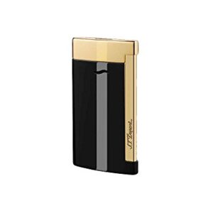 S.T. Dupont Slim 7 Lighter - Black/Gold