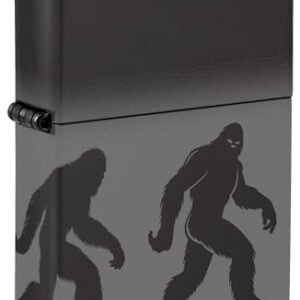 Zippo Lighter: Bigfoot, Photo 360 - High Polish Black 81679