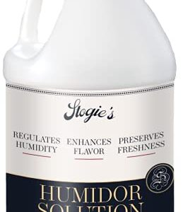 Stogies Premium Cigar Humidor Solution, Pre-Mixed 50/50 Propylene Glycol Humidifier, Proudly Made in the USA, 1 Gallon