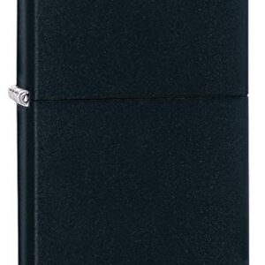Zippo 218 Classic Black Matte Pocket Lighter