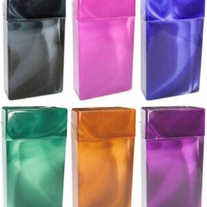 Marbled Color Cigarette Case/Box - for 100mm Cigarettes (4 Boxes) (Original Version)