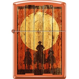 Zippo Lighter-Cowboy Hat and Rope Westerns Windproof Lighter Cowboys #Z6020