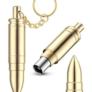 Mrs. Brog Gold Cigar Punch - Durable & Sturdy Keychain Cigar Cutter - Portable Cigar Draw Enhancer Tool in A Key Ring - Perfectly Handy for Travel