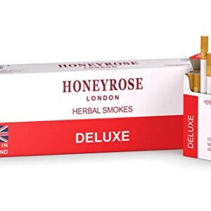 Honeyrose Deluxe - Nicotine Free, Made in England, 1 carton/10 Packs