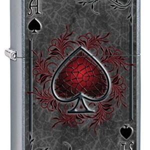 Zippo Lighter: Ace of Spades - Street Chrome 79476