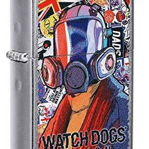 Zippo Gaming Flame Logo Design Black Matte Pocket Lighter