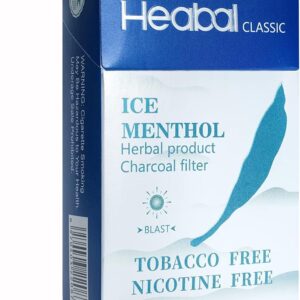 HEABAL Menthol Herbal Cigarettes – Tobacco & Nicotine Free Herbal Smokes